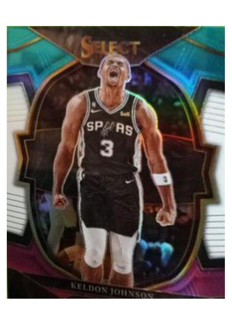2022-23 Panini Select Base Set Keldon Johnson #54 card