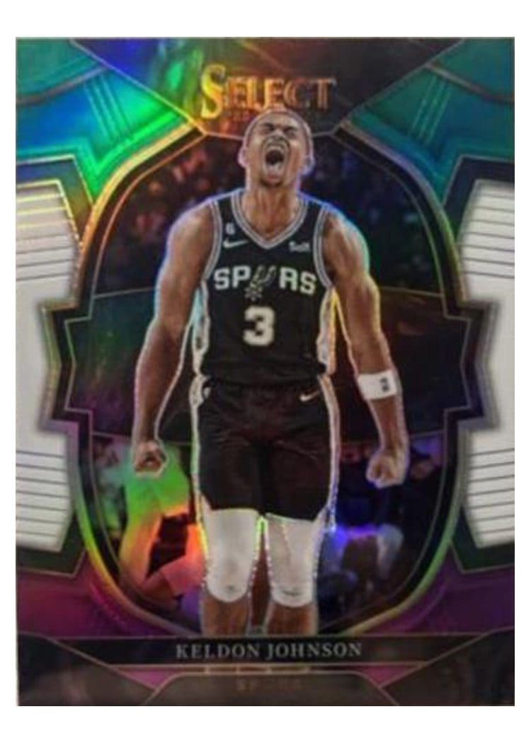 2022-23 Panini Select Base Set Keldon Johnson #54 card