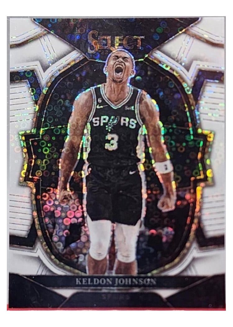 2022-23 Panini Select Base Set Keldon Johnson #54 card