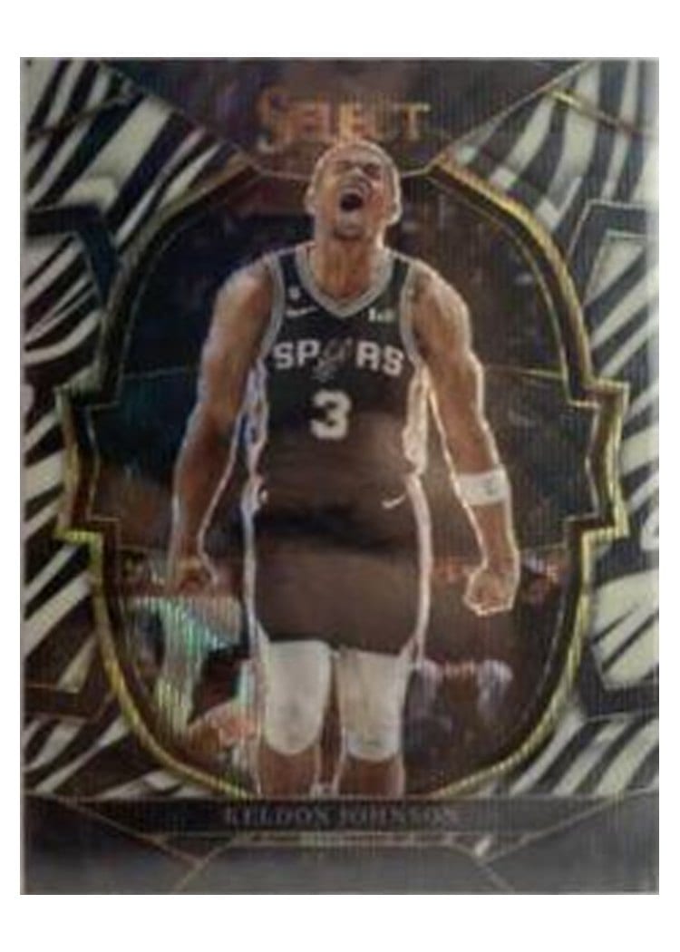 2022-23 Panini Select Base Set Keldon Johnson #54 card