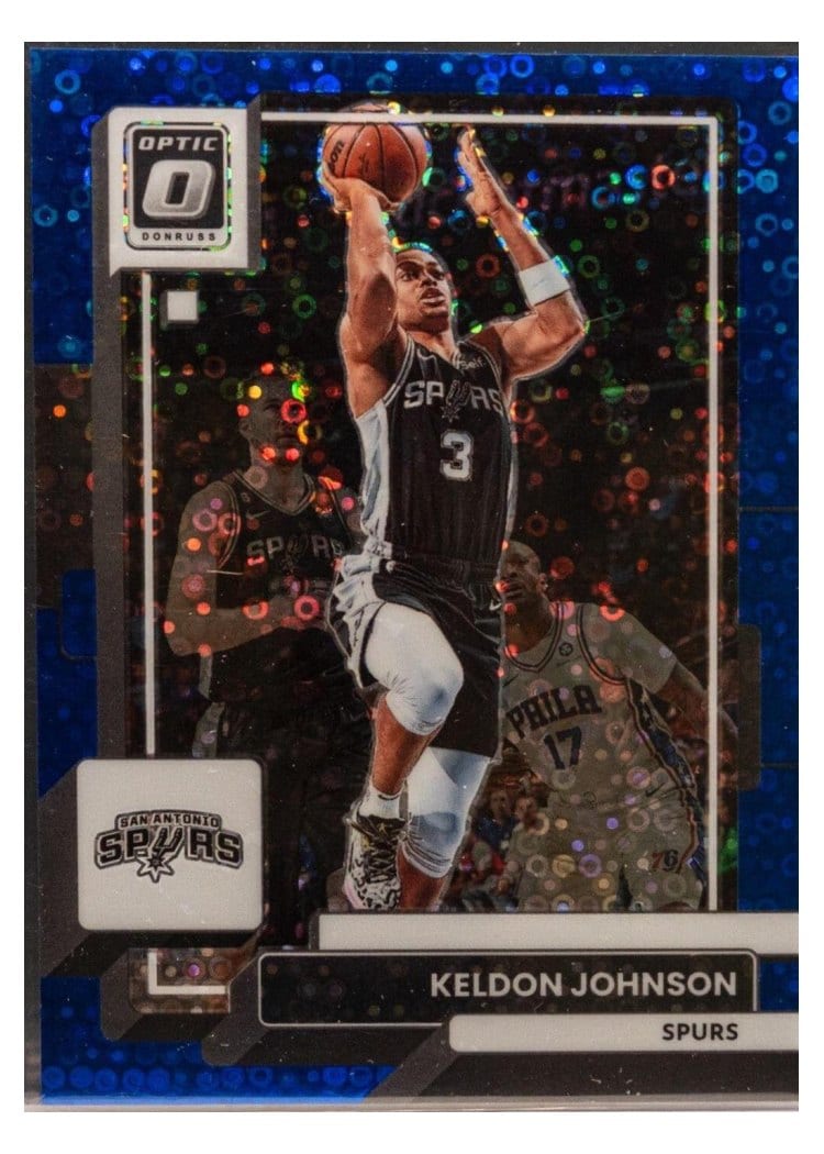 2022 Panini Donruss Optic Keldon Johnson #186 card