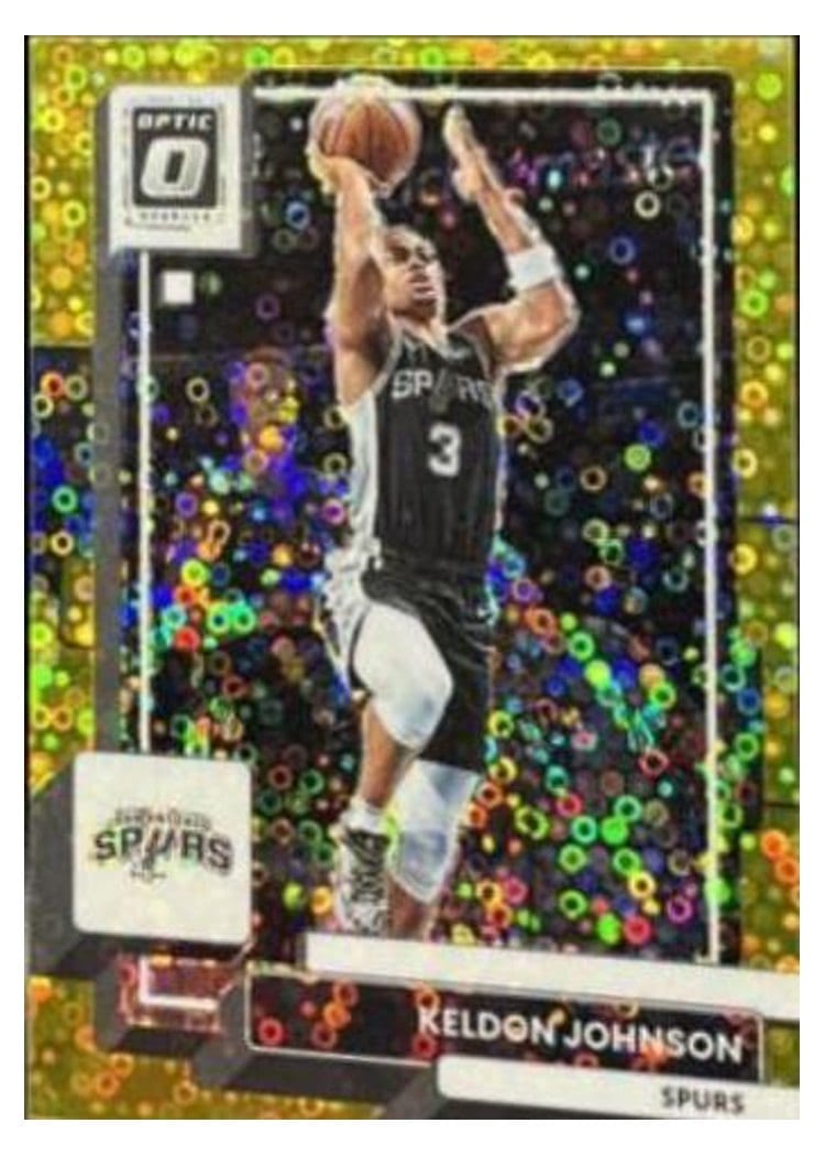 2022 Panini Donruss Optic Keldon Johnson #186 card