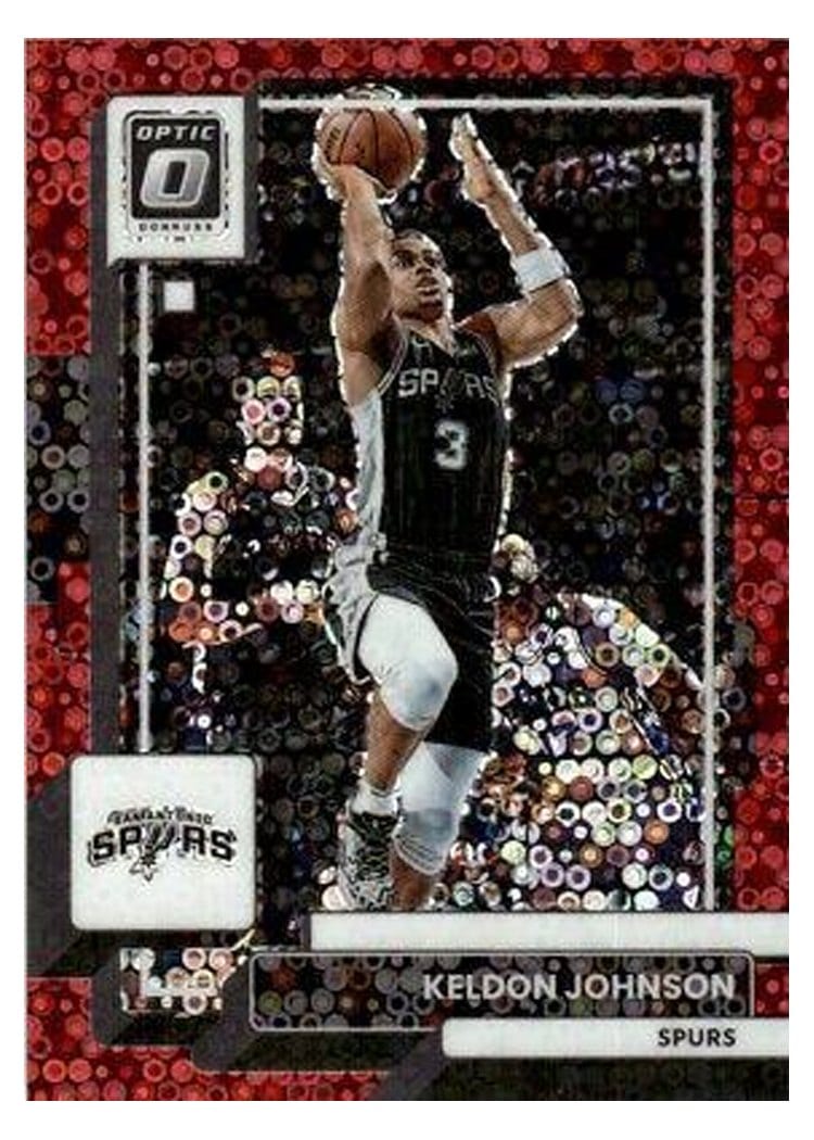 2022 Panini Donruss Optic Keldon Johnson #186 card