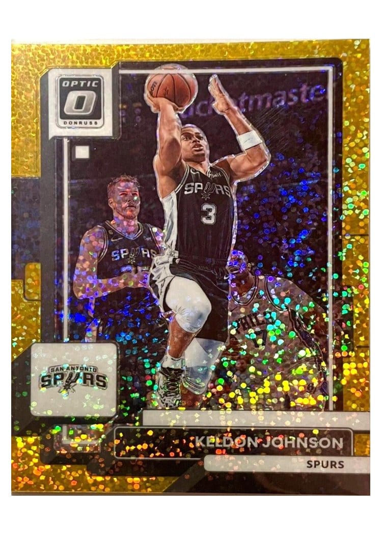 2022 Panini Donruss Optic Keldon Johnson #186 card