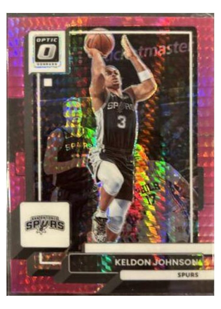 2022 Panini Donruss Optic Keldon Johnson #186 card