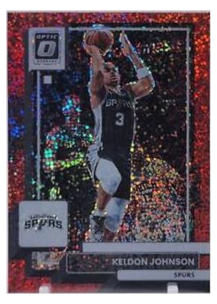 2022 Panini Donruss Optic Keldon Johnson #186 card