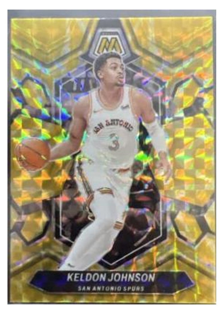 2023-24 Panini Mosaic Base Set Keldon Johnson #119 card