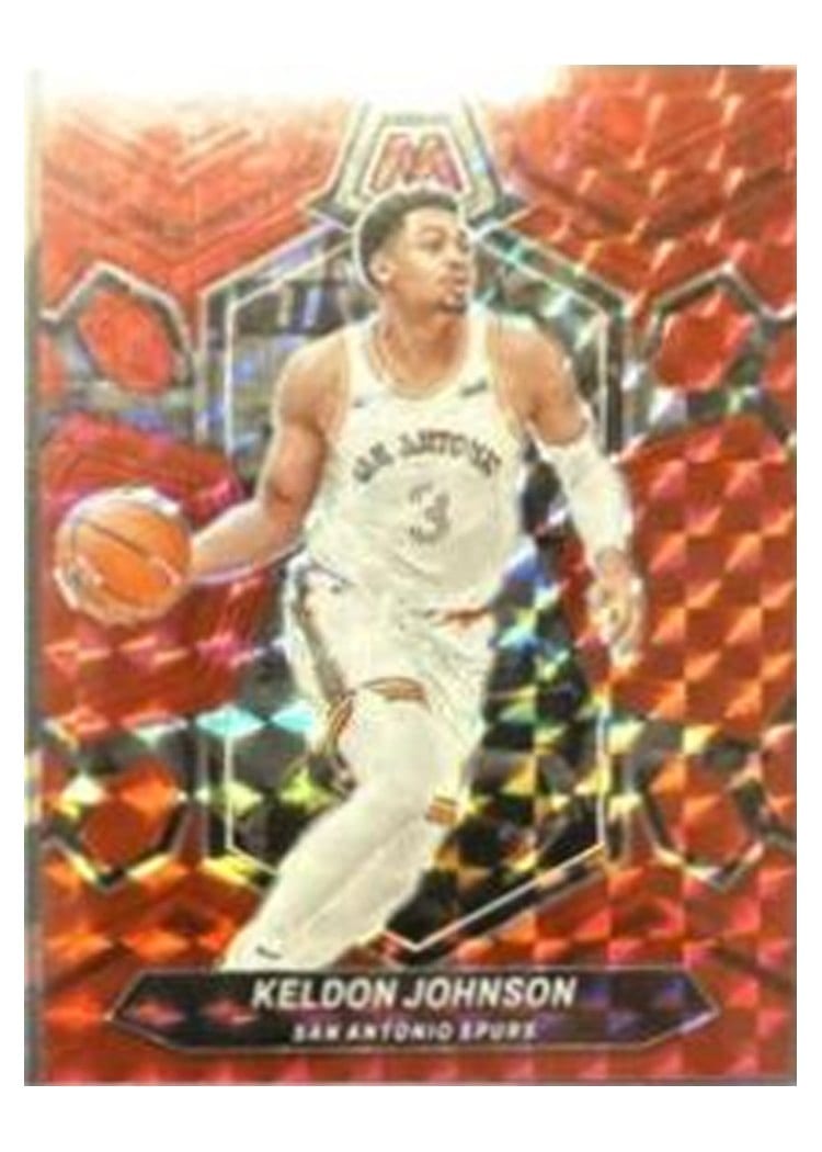 2023-24 Panini Mosaic Base Set Keldon Johnson #119 card