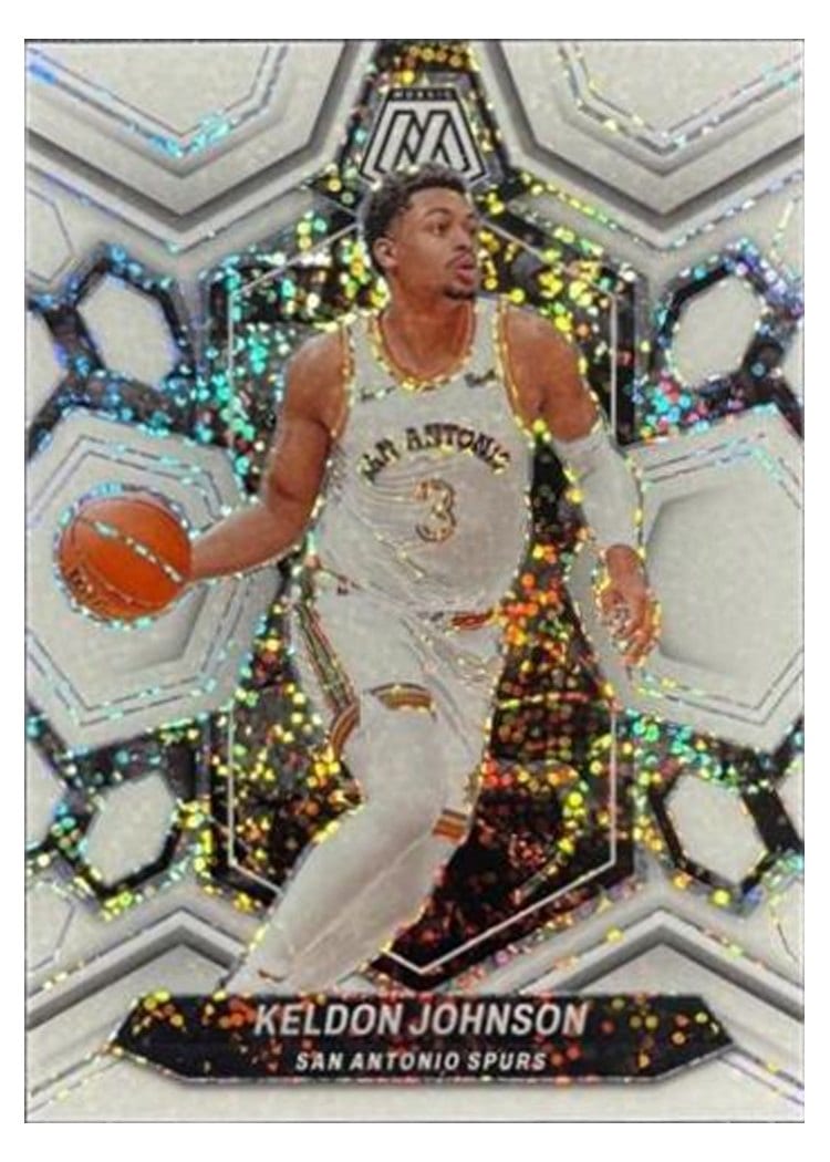 2023-24 Panini Mosaic Base Set Keldon Johnson #119 card