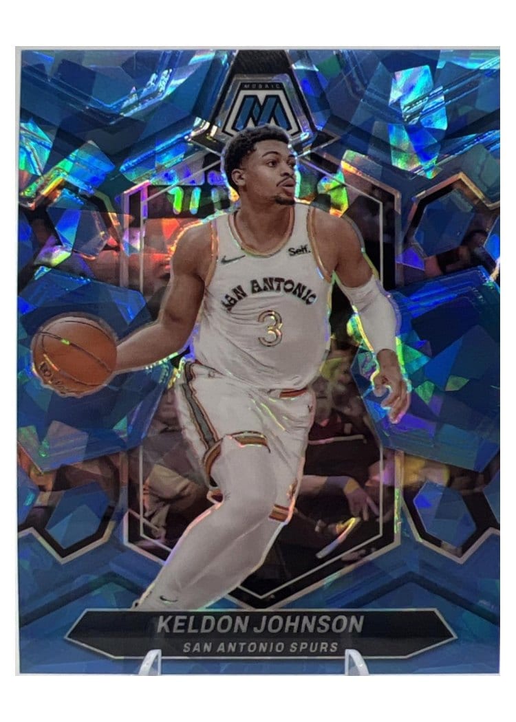 2023-24 Panini Mosaic Base Set Keldon Johnson #119 card