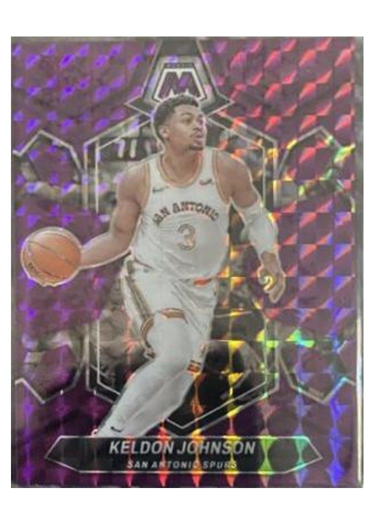 2023-24 Panini Mosaic Base Set Keldon Johnson #119 card