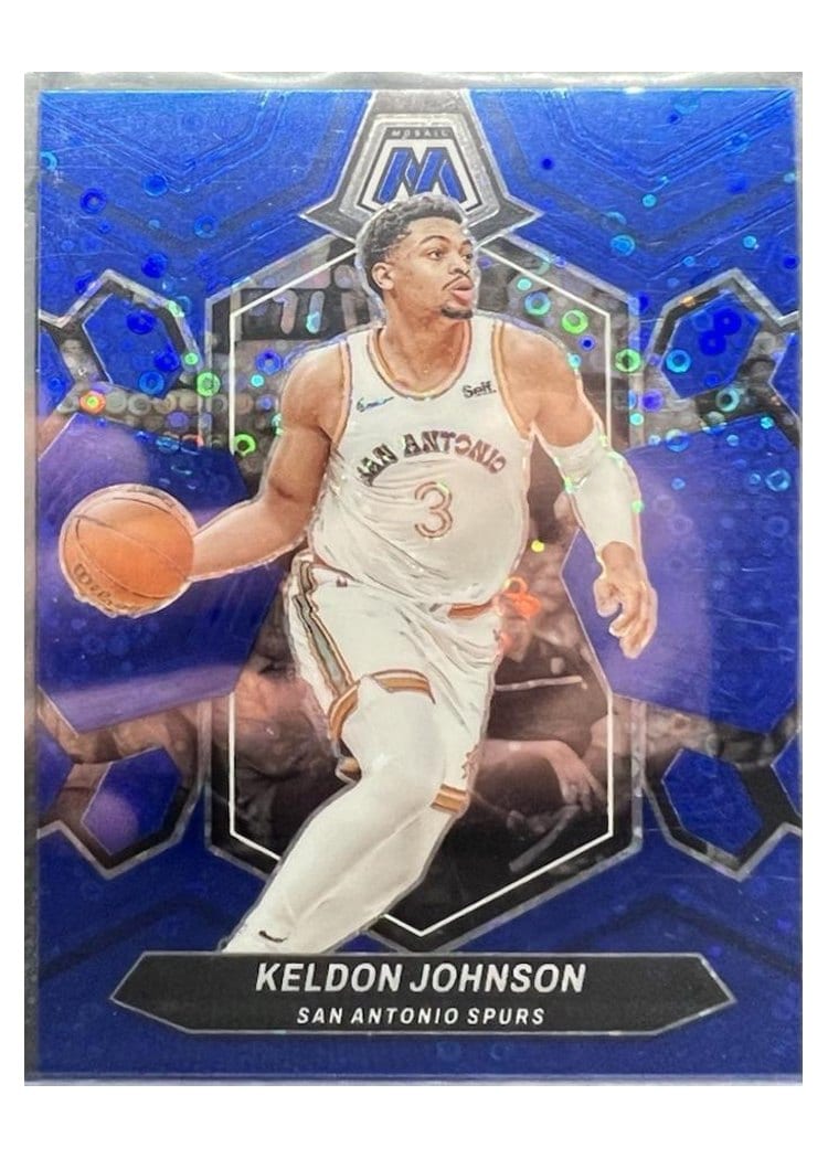 2023-24 Panini Mosaic Base Set Keldon Johnson #119 card
