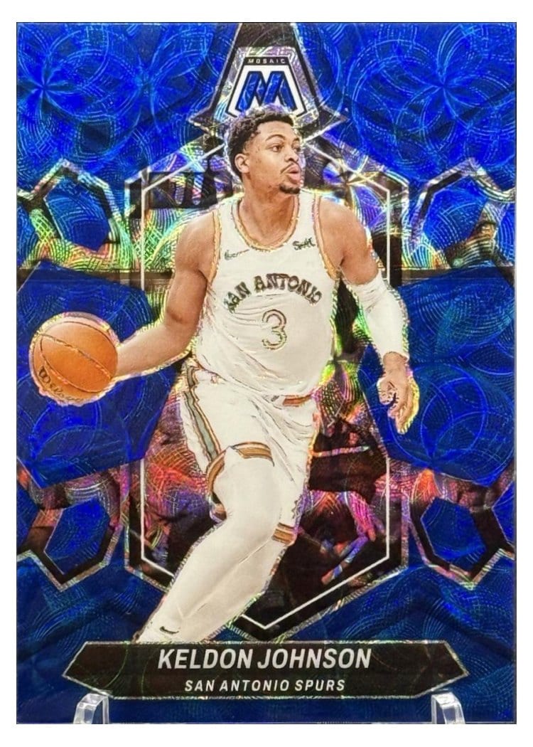 2023-24 Panini Mosaic Base Set Keldon Johnson #119 card