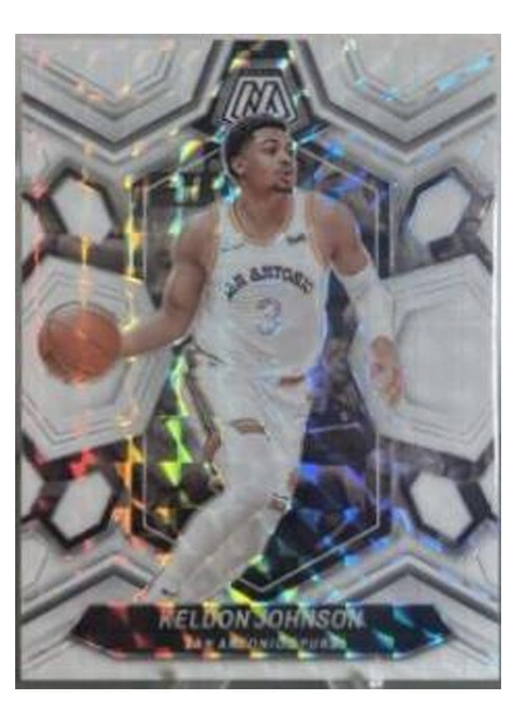 2023-24 Panini Mosaic Base Set Keldon Johnson #119 card