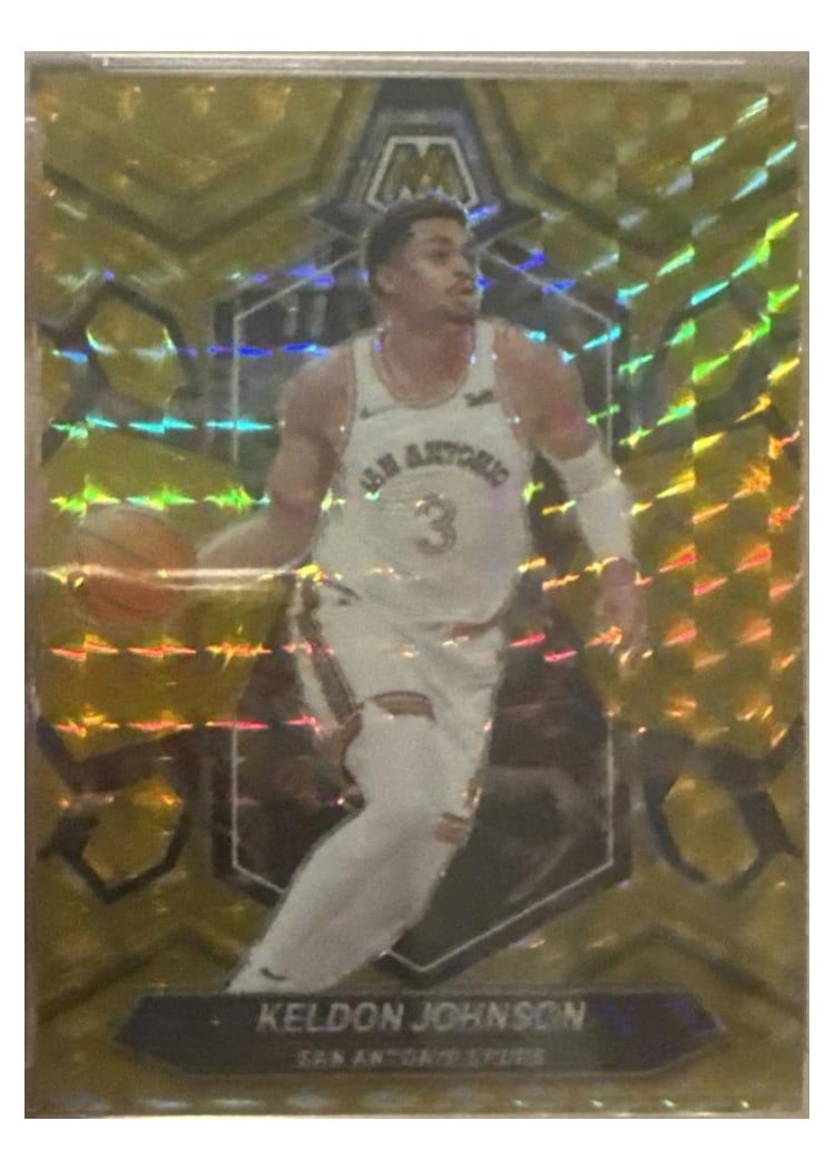 2023-24 Panini Mosaic Base Set Keldon Johnson #119 card