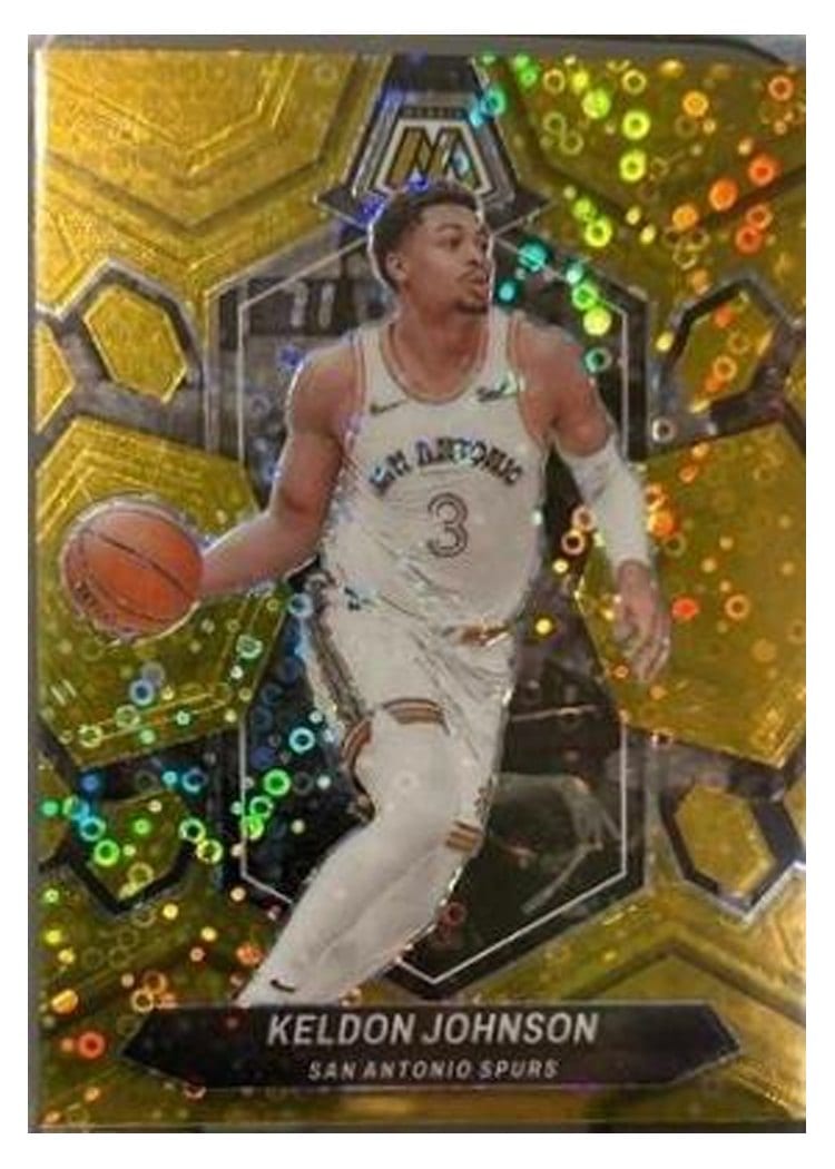 2023-24 Panini Mosaic Base Set Keldon Johnson #119 card