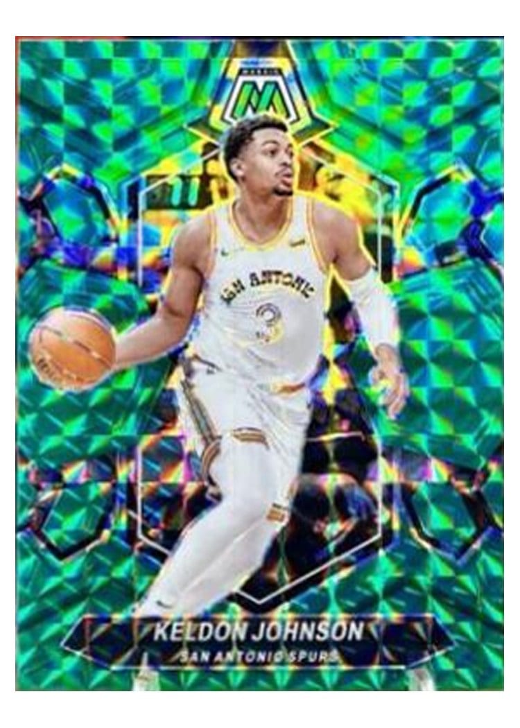 2023-24 Panini Mosaic Base Set Keldon Johnson #119 card