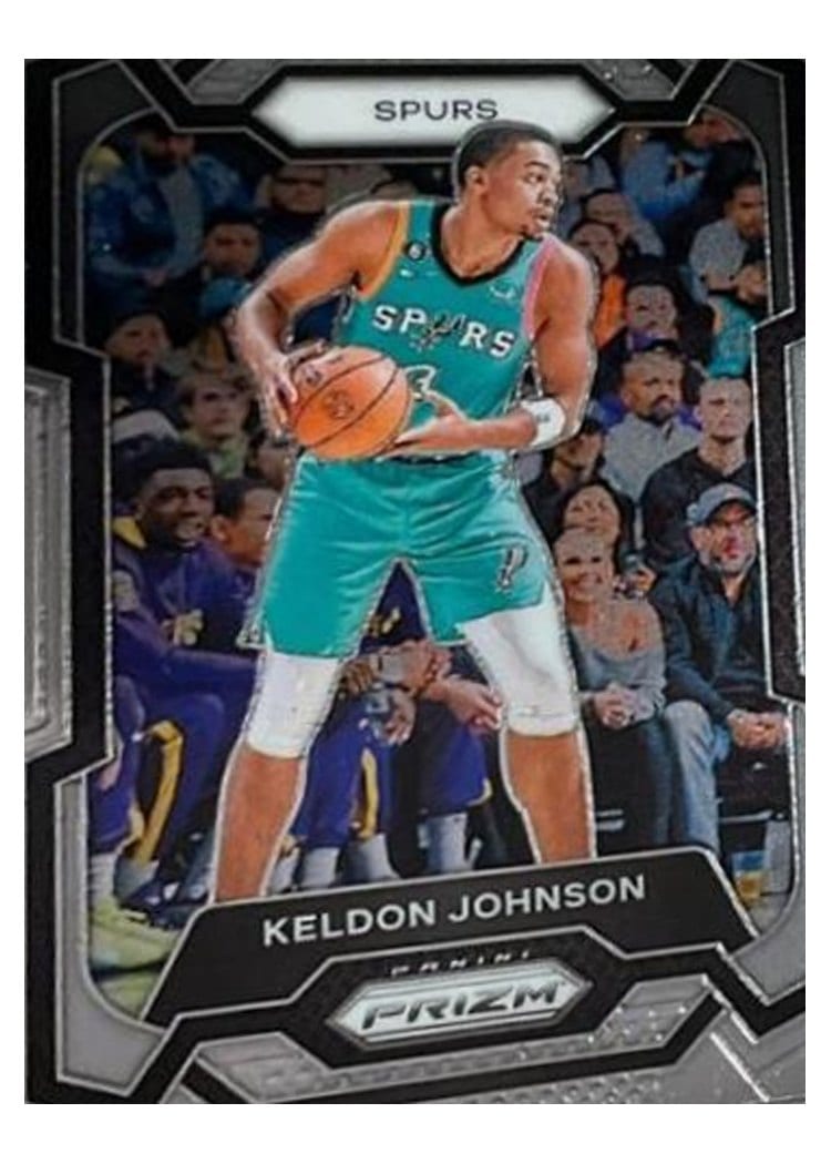 2023-24 Panini Prizm Base Set Keldon Johnson #82 card
