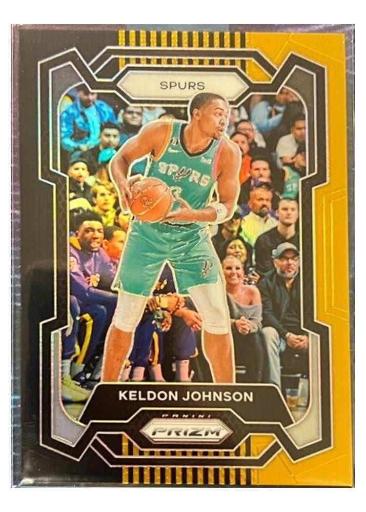 2023-24 Panini Prizm Base Set Keldon Johnson #82 card