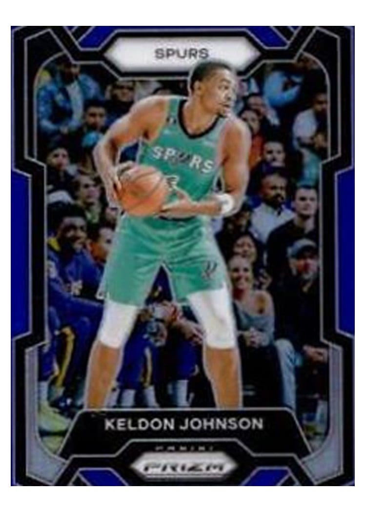 2023-24 Panini Prizm Base Set Keldon Johnson #82 card