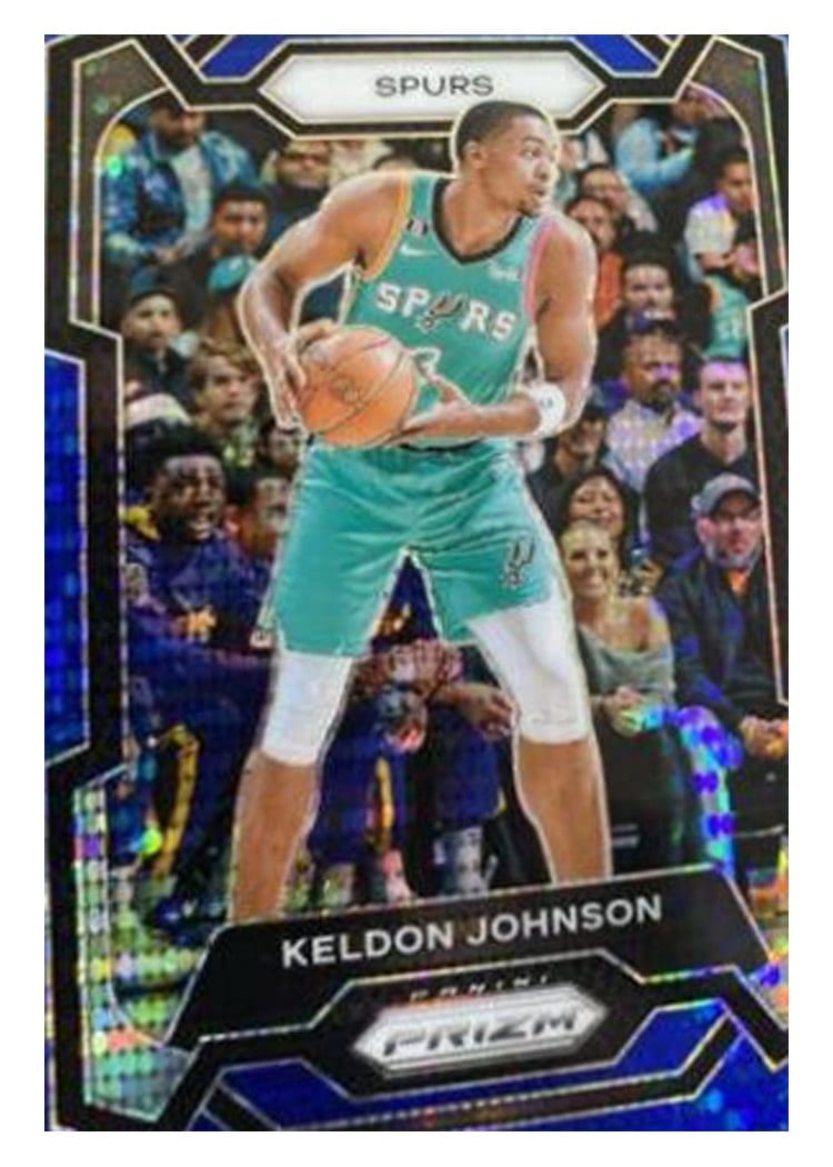 2023-24 Panini Prizm Base Set Keldon Johnson #82 card