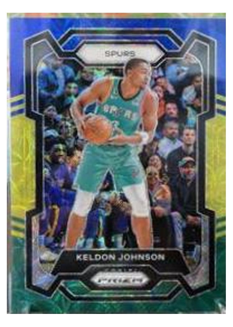2023-24 Panini Prizm Base Set Keldon Johnson #82 card