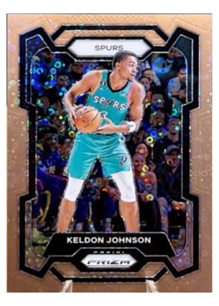 2023-24 Panini Prizm Base Set Keldon Johnson #82 card
