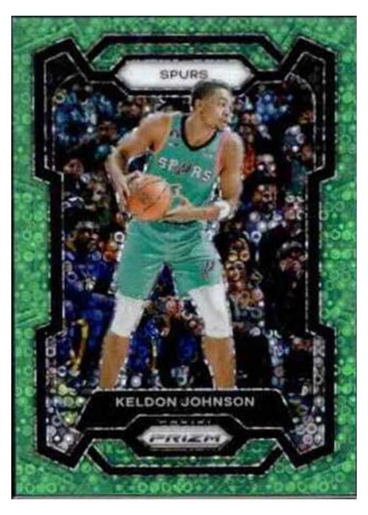 2023-24 Panini Prizm Base Set Keldon Johnson #82 card