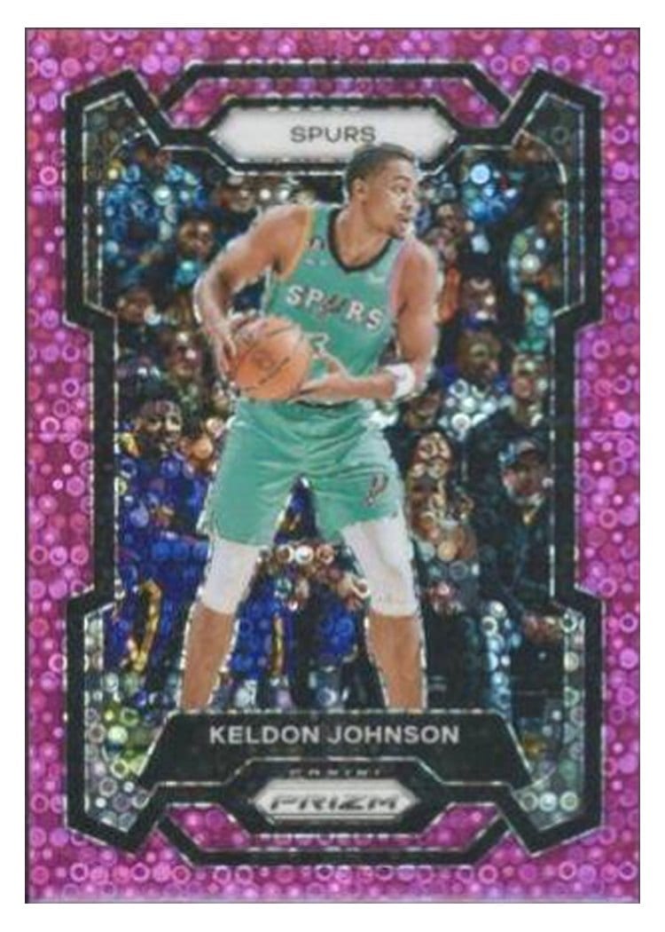 2023-24 Panini Prizm Base Set Keldon Johnson #82 card