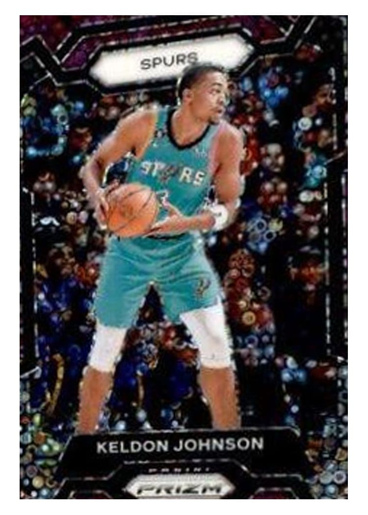 2023-24 Panini Prizm Base Set Keldon Johnson #82 card