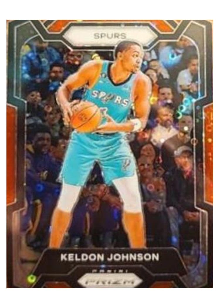 2023-24 Panini Prizm Base Set Keldon Johnson #82 card