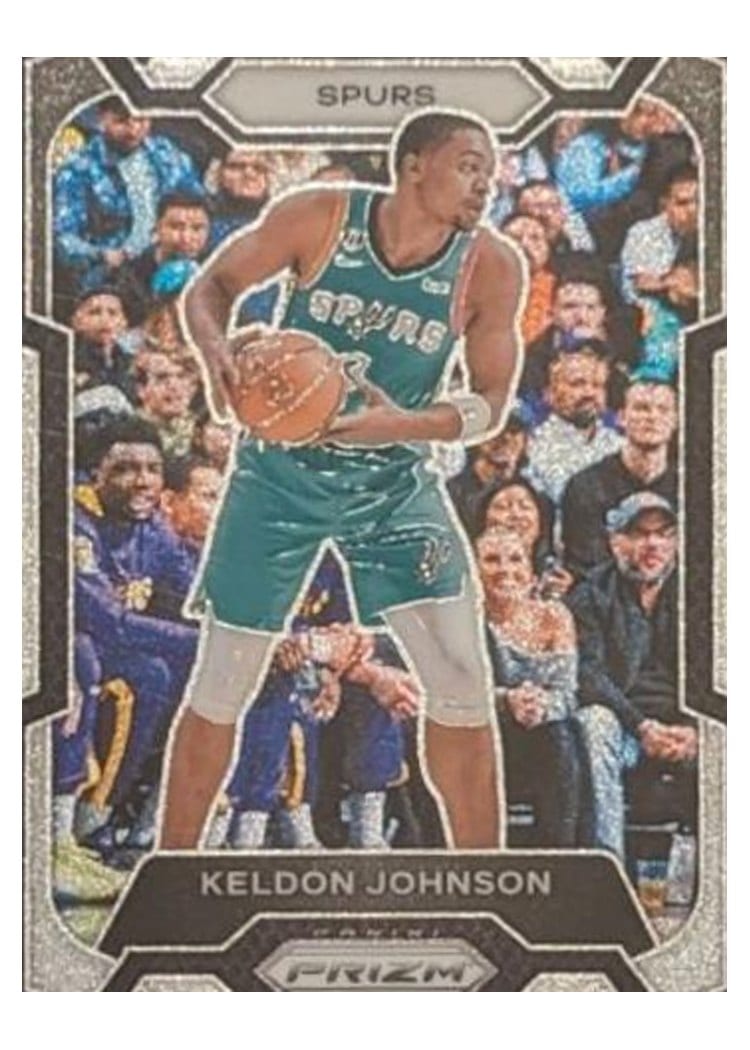 2023-24 Panini Prizm Base Set Keldon Johnson #82 card