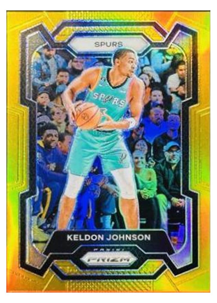 2023-24 Panini Prizm Base Set Keldon Johnson #82 card