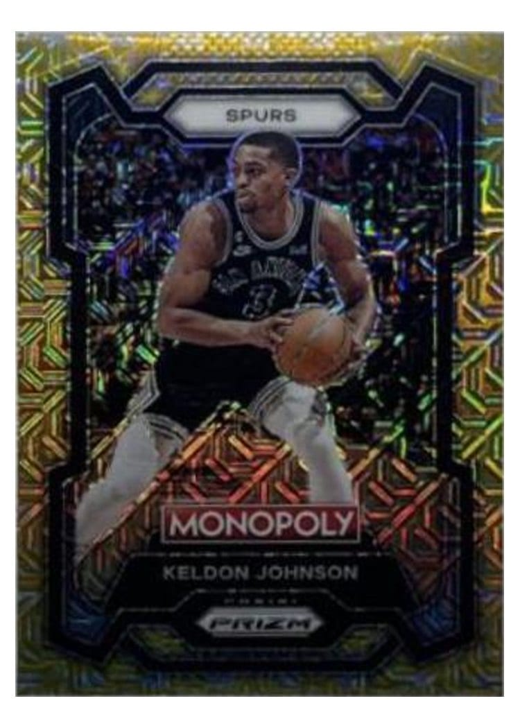 2023-24 Panini Prizm Base Set Keldon Johnson #82 card