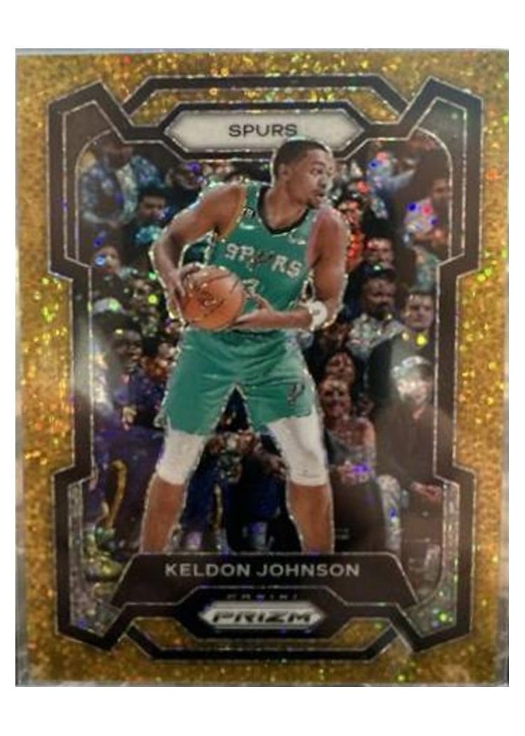 2023-24 Panini Prizm Base Set Keldon Johnson #82 card