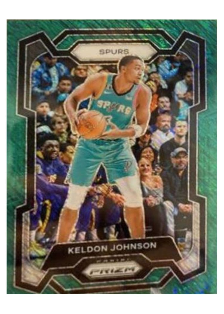 2023-24 Panini Prizm Base Set Keldon Johnson #82 card