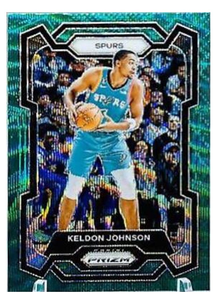 2023-24 Panini Prizm Base Set Keldon Johnson #82 card