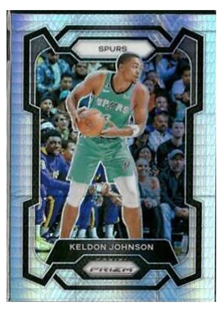 2023-24 Panini Prizm Base Set Keldon Johnson #82 card