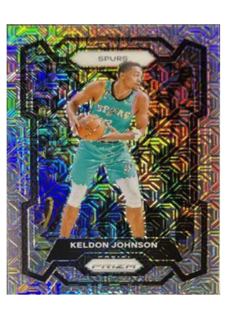 2023-24 Panini Prizm Base Set Keldon Johnson #82 card