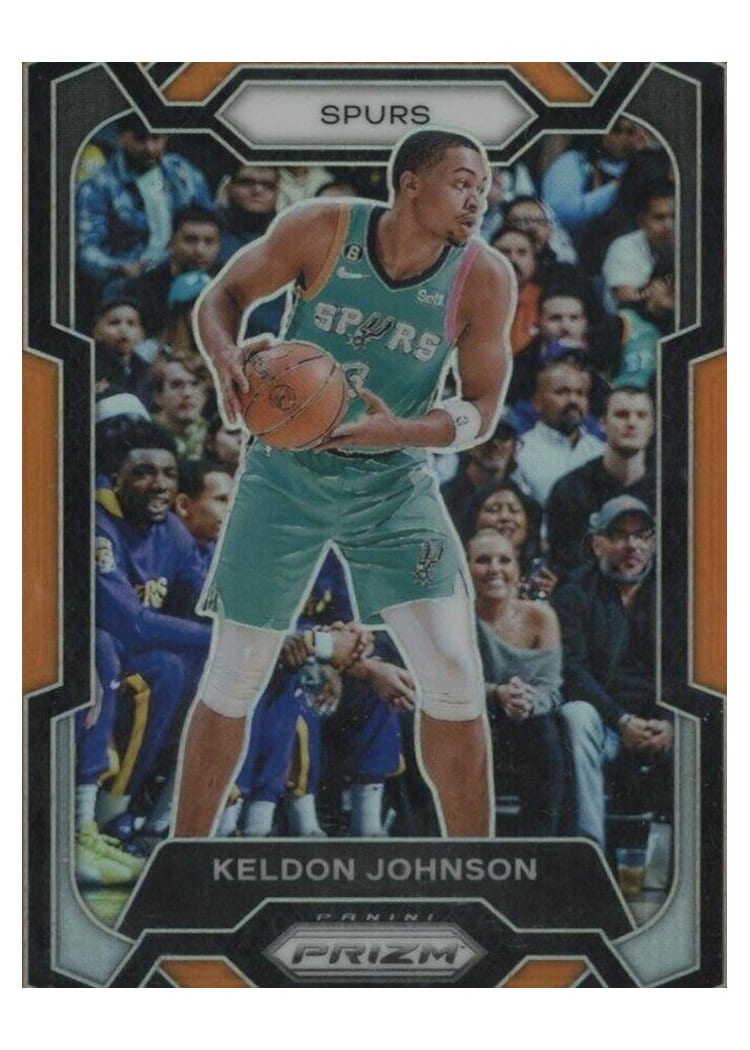 2023-24 Panini Prizm Base Set Keldon Johnson #82 card
