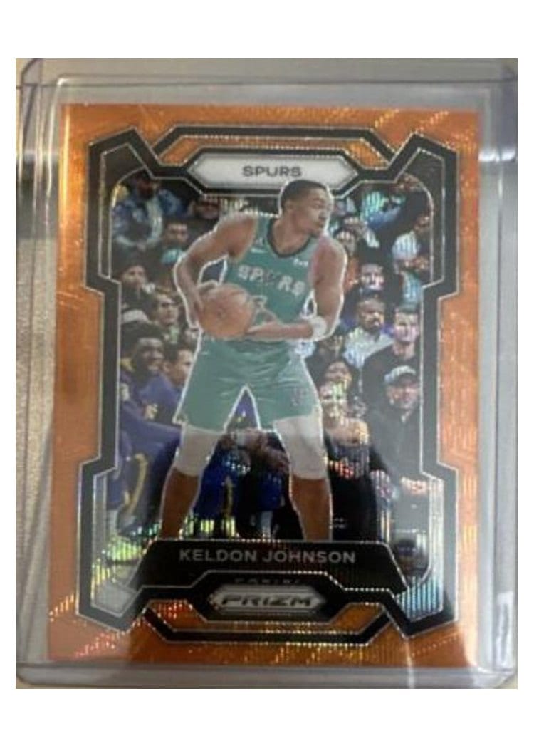 2023-24 Panini Prizm Base Set Keldon Johnson #82 card