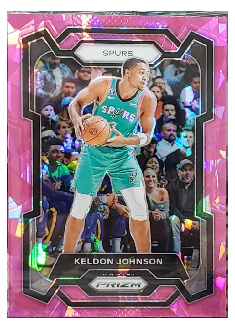 2023-24 Panini Prizm Base Set Keldon Johnson #82 card