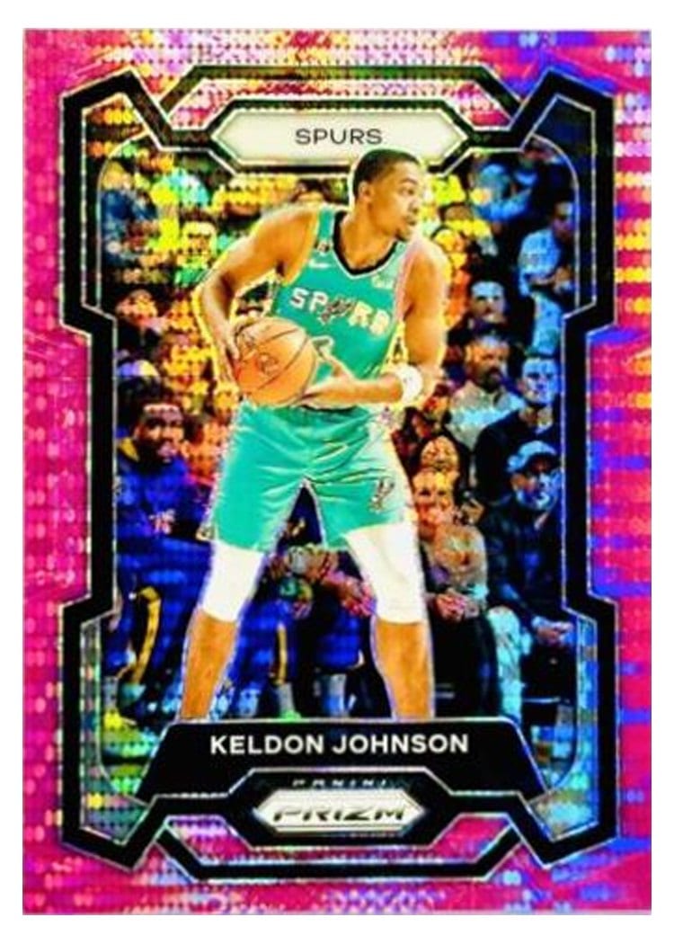 2023-24 Panini Prizm Base Set Keldon Johnson #82 card