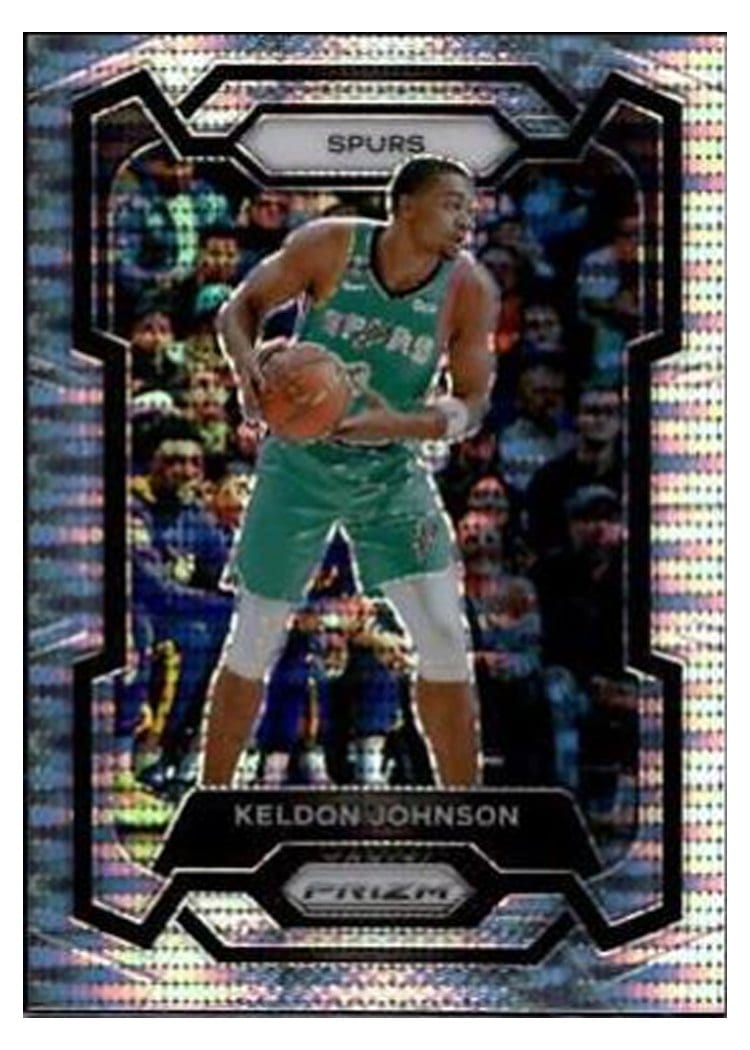 2023-24 Panini Prizm Base Set Keldon Johnson #82 card
