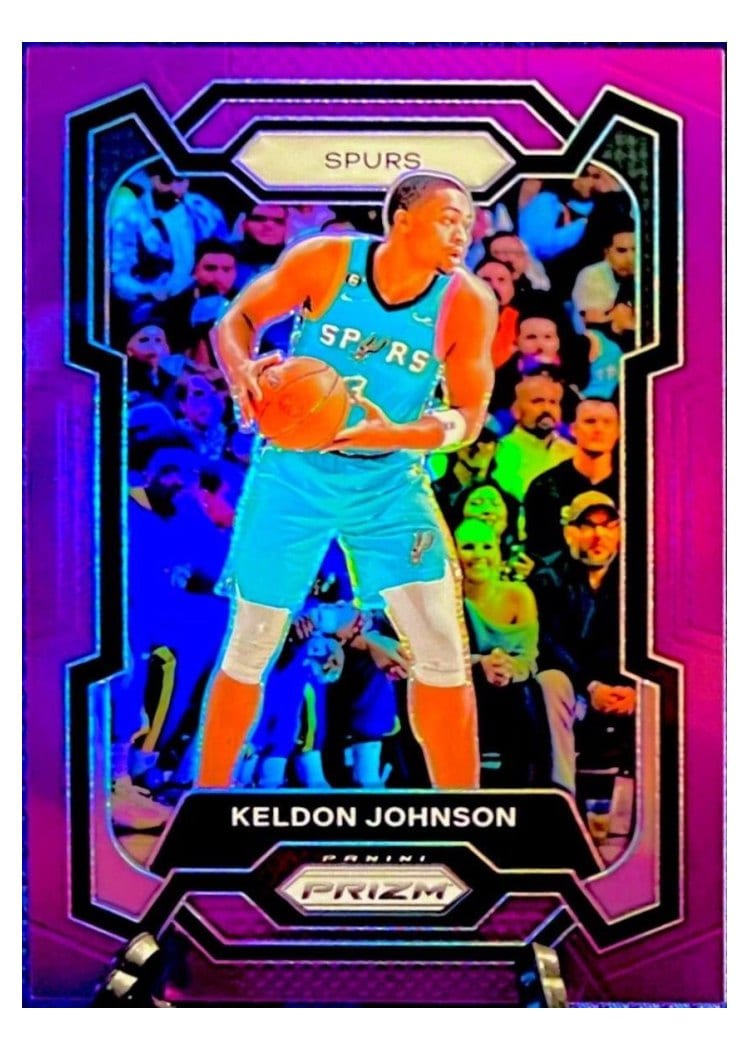 2023-24 Panini Prizm Base Set Keldon Johnson #82 card