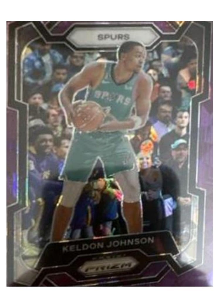 2023-24 Panini Prizm Base Set Keldon Johnson #82 card