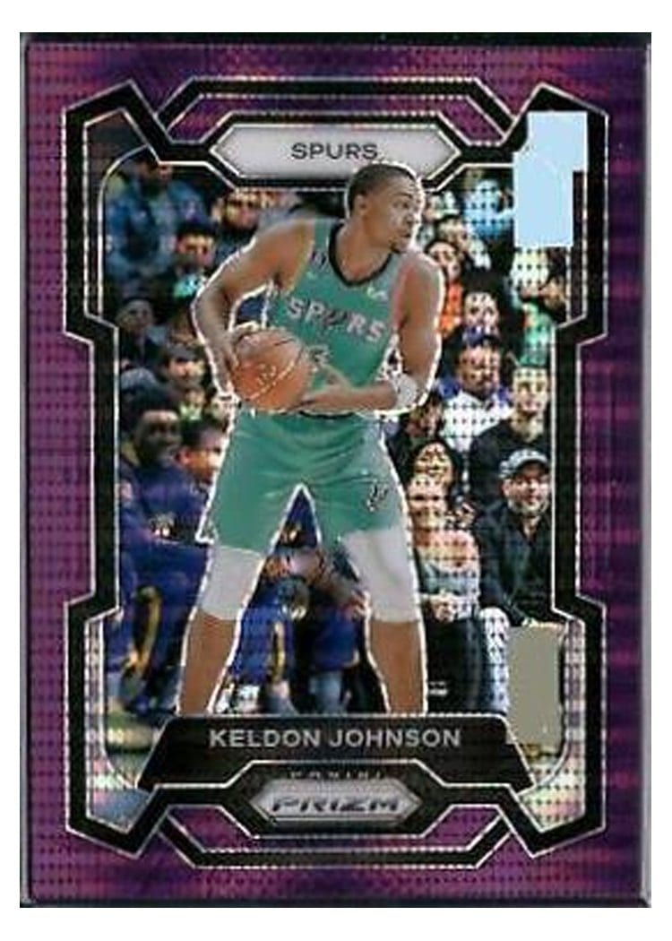 2023-24 Panini Prizm Base Set Keldon Johnson #82 card