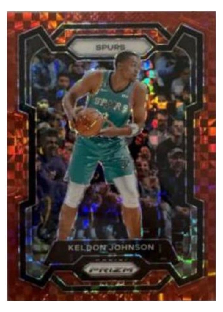 2023-24 Panini Prizm Base Set Keldon Johnson #82 card