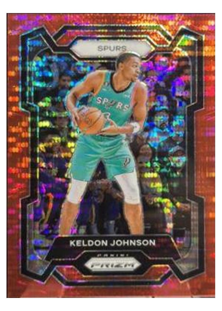 2023-24 Panini Prizm Base Set Keldon Johnson #82 card