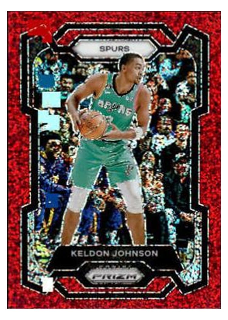 2023-24 Panini Prizm Base Set Keldon Johnson #82 card